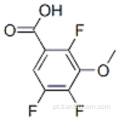 Ácido 2,4,5-trifluoro-3-metoxibenzóico CAS 112811-65-1